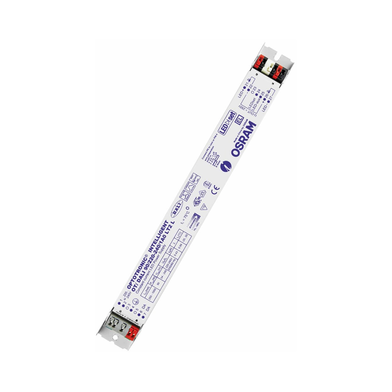 achterzijde Shilling vrijdag Osram OPTOTRONIC Intelligent DALI Linear LED Driver - Lightmoves