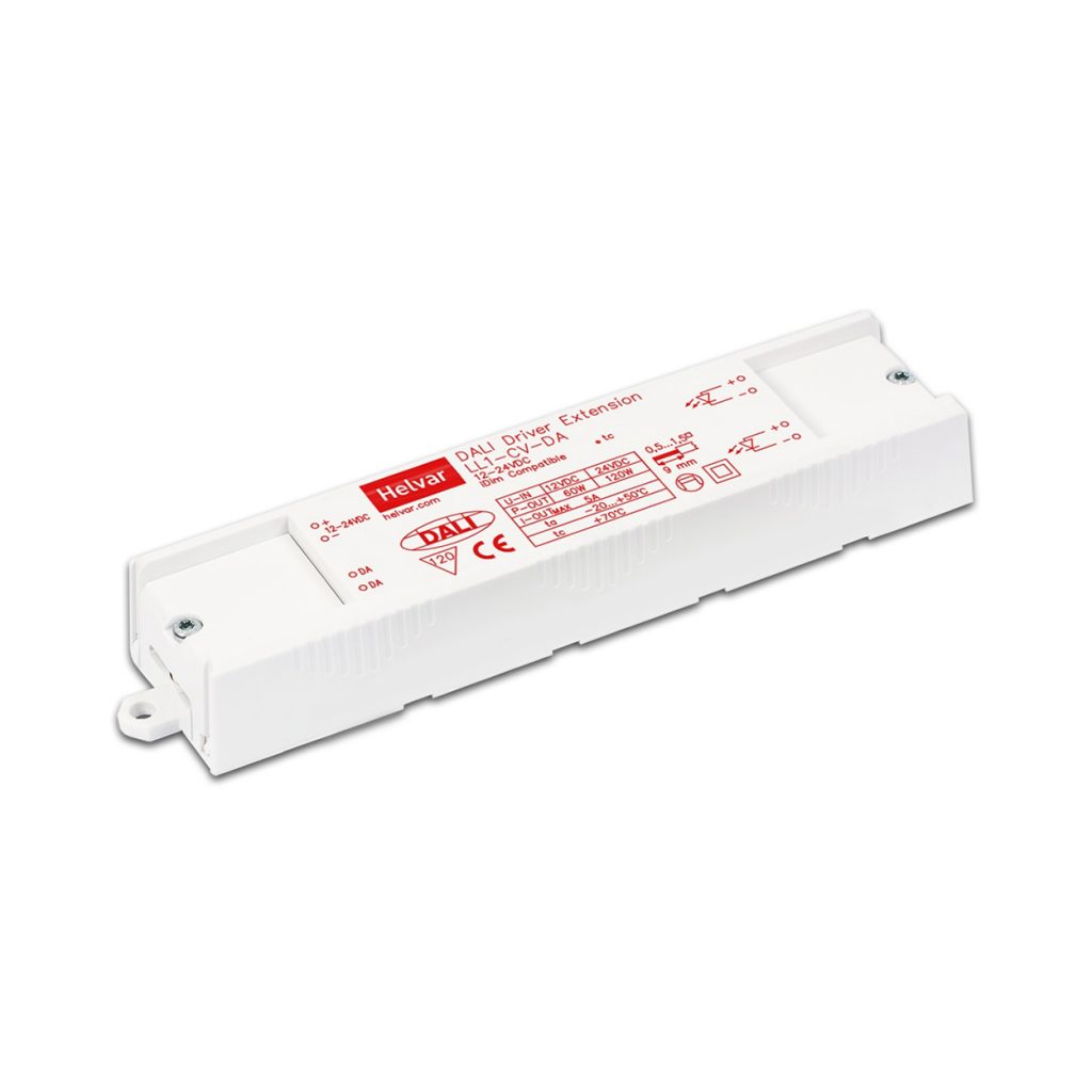 Dimmable Constant Voltage DALI LED Driver Extension (LL1CVDA) Lightmoves