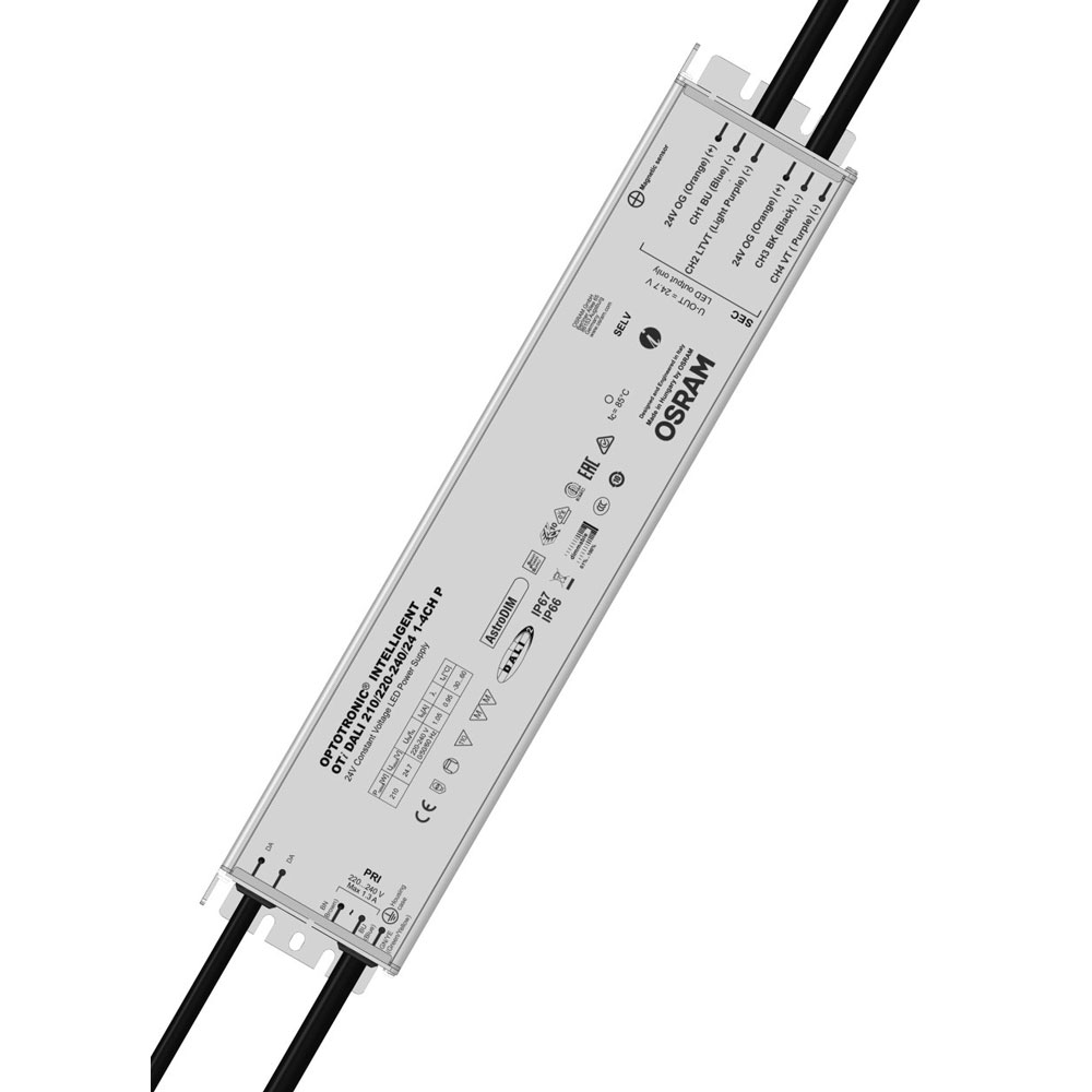 LL1-CV-DA 12 V – 24 V Dimmable constant voltage DALI LED driver