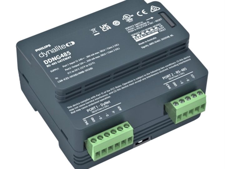PRODUCT UPDATE: Philips Dynalite Network Device – DDNG485 RS-485/DMX512 – Version 3 Now Available